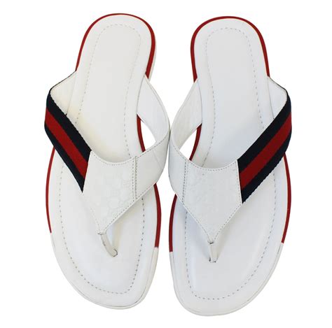 white gucci flip flops price|Gucci Flip Flops clearance.